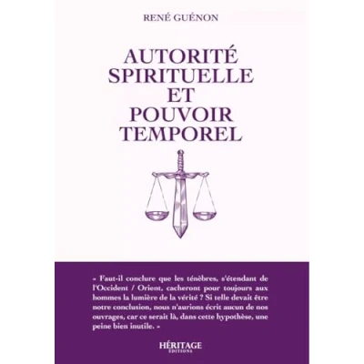 Afbeelding van Autorité spirituelle et pouvoir temporel