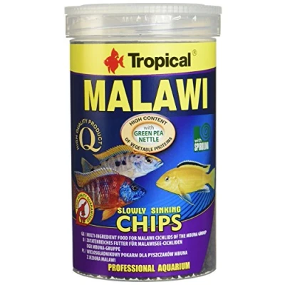 Afbeelding van Tropical Malawi Chips 1 Liter Visvoer Aquarium