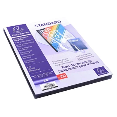 Afbeelding van Doos met 100 platen voor het verbinden van pvc, 20 x e, A4