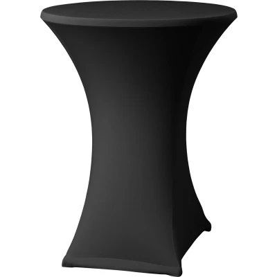 Afbeelding van Samba stretch statafelhoes zwart D2