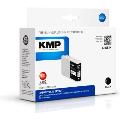 Afbeelding van KMP Inktcartridge vervangt Epson 78XXL, T7891 Compatibel Zwart E220BXX 1628,4201
