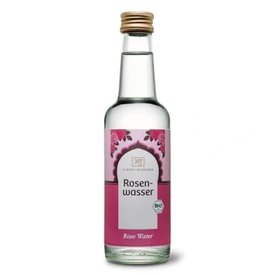 Afbeelding van Classic Ayurveda Biologisch rozenwater 250 ml verpakking van 3