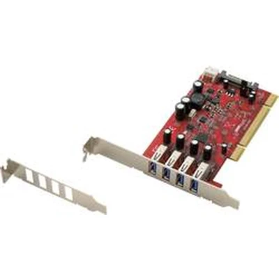 Afbeelding van Renkforce 4 poorten USB 3.2 Gen 1 controllerkaart A PCI