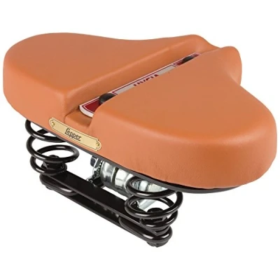 Afbeelding van Lepper Hygia Classic Fietszadel Leer Unisex Bruin