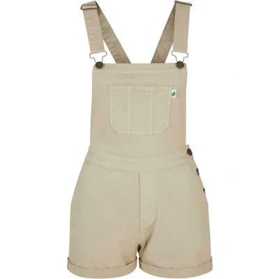 Afbeelding van Urban Classics Tuinbroek, Dames, Maat: 5XL, Offwhite raw