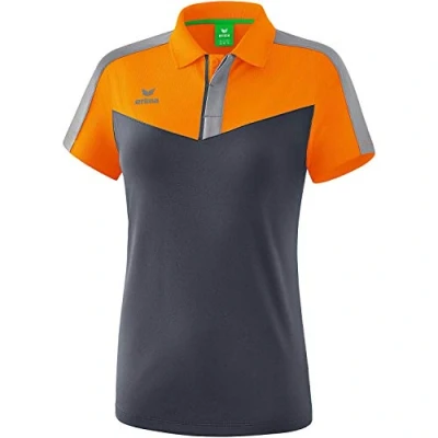 Afbeelding van Squad polo dames new orange/slate grey/monument grey / 34