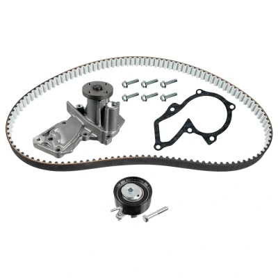 Afbeelding van FEBI BILSTEIN 173070 waterpomp + Distributieriem Set Met 117 FORD: FIESTA 6, C Max 2, FOCUS 3