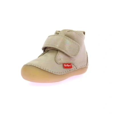 Afbeelding van Kickers Sabio Bergschoenen voor kinderen, Maat: 18, Rose irise Veloursleer