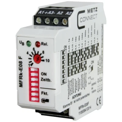 Afbeelding van Metz Connect 110658412014 MFRk E08 F Tijdrelais Multifunctioneel 230 V/AC 1 stuk(s) 1x wisselcontact