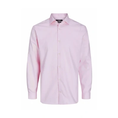 Afbeelding van Jack &amp; Jones Premium Blaparker LS NOOS Overhemd, Heren, Maat: Small, Pink nectar