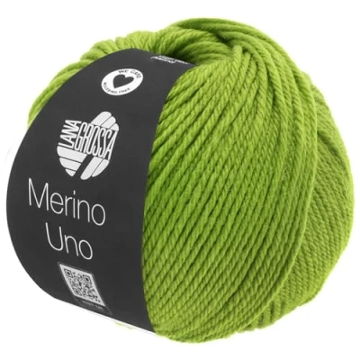 Afbeelding van LANA GROSSA Merino Uno Klassieke wol met Superwash uitrusting, handbreigaren, 100% scheerwol (merino), 50 gram voor breien en haken, 125 m