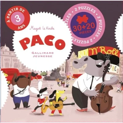 Afbeelding van PUZZLE PACO (2 PUZZLES 20 ET 30 PIECES)