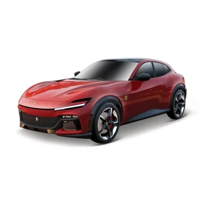 Afbeelding van Bburago Ferrari Purosangue R&amp;P realistisch automodel in schaal 1:43, officiële licentie, aanbevolen leeftijd 3 jaar