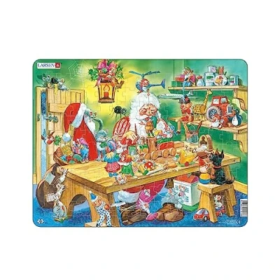Afbeelding van Larsen ea2 santas puzzel 140 stukjes