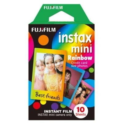 Afbeelding van Fujifilm Instax Colorfilm Mini Rainbow (10 stuks)