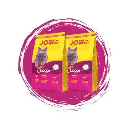 Afbeelding van 650kg Josera JosiCat Sterilised Classic Zalm kattenvoer droog