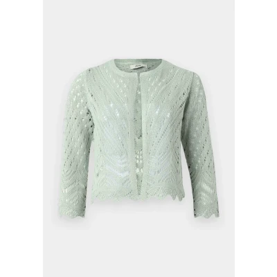 Afbeelding van JDY Jdysun Cropped Cardigan Vest, Dames, Maat: Medium, Jadeite