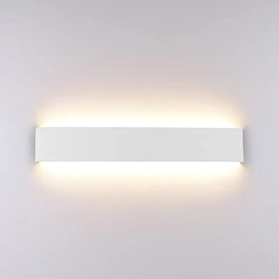 Afbeelding van Klighten Led wandlampen voor binnen, 51 cm, 16 W, moderne wandverlichting van aluminium, Up Down wandlamp slaapkamer, woonkamer, hal, trap, 1520 lumen, warm wit 3000 K,