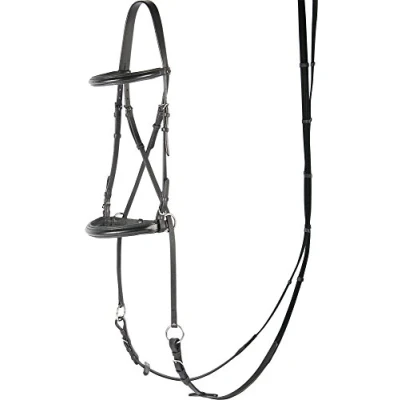 Image de Harry&#039;s Horse Bridon sans Mors Noir Cob