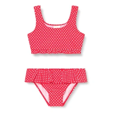 Afbeelding van Playshoes UV bikini Kinderen Stippen Rood Maat 86/92