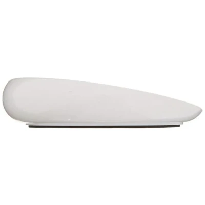 Afbeelding van Rond bord met verhoogde rand Scoop: 20 cm ivoorkleurig