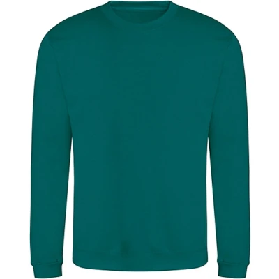 Afbeelding van Vegan Sweater met lange mouwen &#039;Just Hoods&#039; Jade Green XS