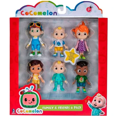 Afbeelding van Cocomelon Family * Friends Speelset 6 cm van 7