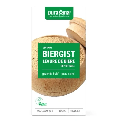 Afbeelding van Levure De Bière Vivante (120 Capsules) Retour Gratuit Sous 30 Jours Purasana