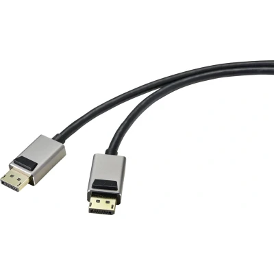 Afbeelding van SpeaKa Professional SP 9510456 DisplayPort kabel Aansluitkabel stekker, stekker 2.00 m Zwart 8K UHD