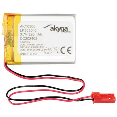 Afbeelding van Akyga LP303040 Accupack Batterijgrootte: Speciaal LiPo 3.7 V 320 mAh