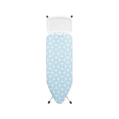 Image de Brabantia Planche À Repasser Perfectflow C 124x45 Cm Fresh Breeze Avec Repose Fer Pour Générateur Vapeur White (244803)