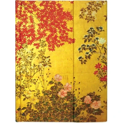 Image de Livre d&#039;or LetterBox Journal pavant japonais avec fermeture magnétique 160 pages lignées 18 x 24 cm