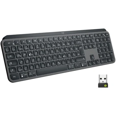 Image de Logitech MX Keys Clavier rétroéclairé Bluetooth QWERTZ Allemand graphite
