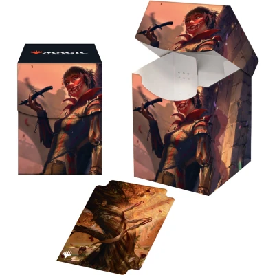 Afbeelding van Ultra Pro MTG Murders at Karlov Manor 100+ Deck Box Girl, Known Killer for Magic: The Gathering kaarten met mouwen, aangepast aan van standaardformaat
