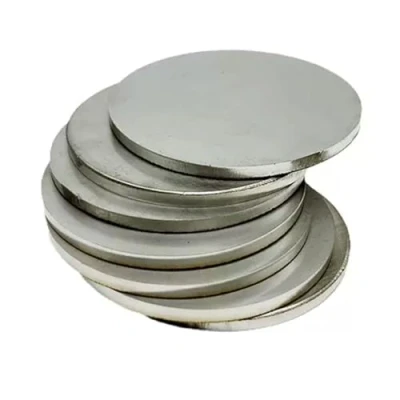 Afbeelding van Roestvrijstalen schijf, metalen 1 ronde plaat van roestvrij staal 316L, 3 mm dik, diameter 150 mm, 200 250 300 plaat, schijf (150 x mm)