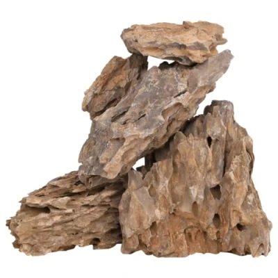 Afbeelding van vidaXL Drakenstenen gemende kleur 10 kg 30 cm