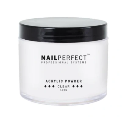 Afbeelding van Nail Perfect Basic Acrylic Powder Clear 100 gr