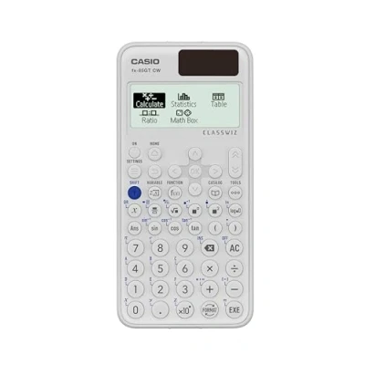 Afbeelding van Casio Wetenschappelijke rekenmachine wit FX 85GTCW