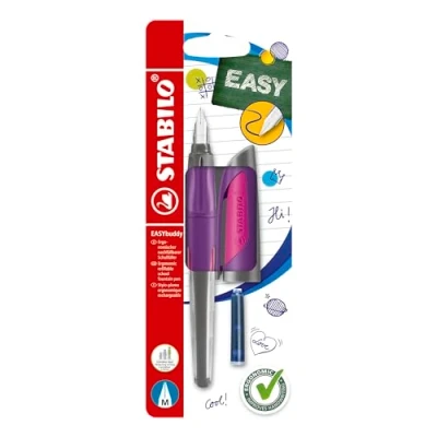 Image de EASYBUDDY JR BLISTER FOUNTAIN PEN PURPLE MAGENTA + 2 CART