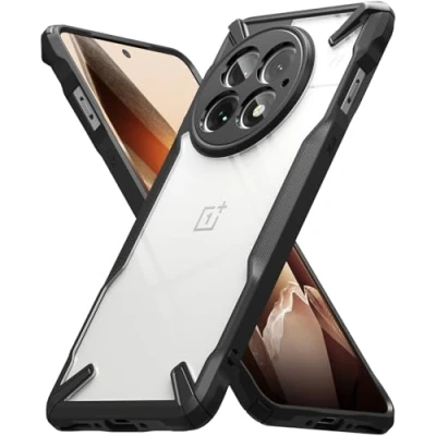 Afbeelding van Ringke Fusion X Hoesje compatibel met OnePlus 13, robuuste bescherming, robuust, schokbestendig, krasbestendig, zwart
