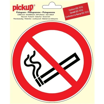 Afbeelding van Pictogram rond 15cm Verboden te roken Pickup