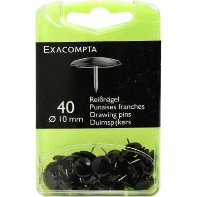 Afbeelding van EXACOMPTA doos met 40 punaises, hoogte van de punt 7 mm 10 diameter
