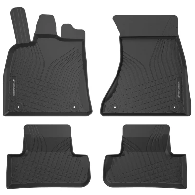 Afbeelding van WALSER 100140 Vloermatset TPE (thermoplastische elastomeer) zwart AUDI: Q5 (8RB) 2.0 TDI quattro, 3.0 SQ5 quattro