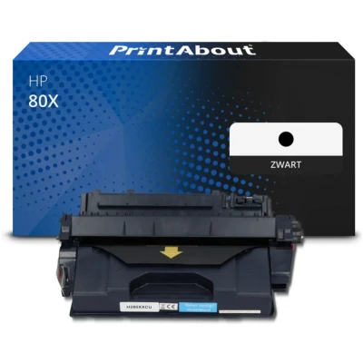 Afbeelding van Huismerk HP 80X (CF280X) Toner Zwart Extra hoge capaciteit
