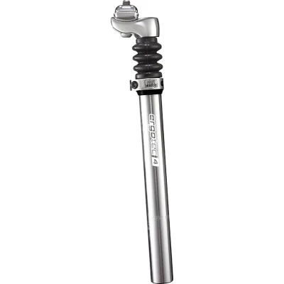 Afbeelding van Verende zadelpen Ergotec Glide 27.2 x 350 mm zilver