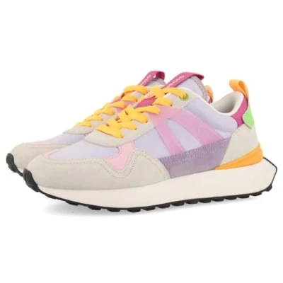 Afbeelding van Gioseppo Adair Sneakers laag, Dames, Maat: 41, Malva Leer/ synthetisch