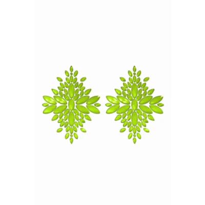 Afbeelding van Glow In The Dark Kristallen Plakkers Neon Groen