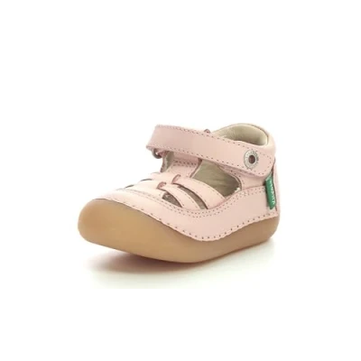 Afbeelding van Kickers Sushy, babyschoenen voor meisjes, Lichtroze
