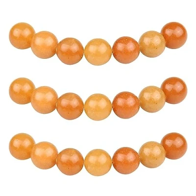 Afbeelding van MJDCB 45 stuks rijgkralen 8 mm rode aventurijn halfedelstenen ronde losse kralen natuurlijke voor het maken van sieraden, armbanden, halskettingen