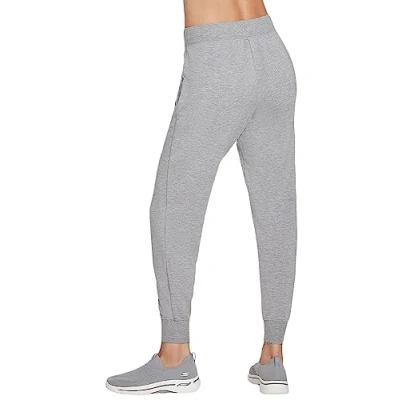 Afbeelding van Skechers Restful LT Trainingsbroek, Dames, Maat: Small, Light grey